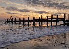 Happisburgh beach at dawn