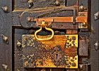 Lock at Lincoln Cathedral